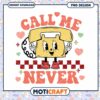 Cute Call Me Never Cartoon Phone PNG Design for Instant Download 1 Cute Call Me Never Cartoon Phone PNG Design for Instant Download