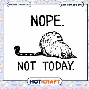 Funny Cat Illustration for Instant Download, Perfect for Gifts