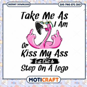 Flamingo Graphic Design for Fun Projects, Instant Download SVG PNG