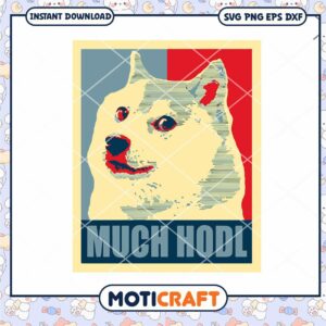 Doge Meme Art Print, Perfect for Crypto Enthusiasts Decor