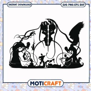 The tale of the three brothers svg, harry potter svg, wizards svg, magic svg