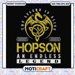 The legend is alive hopson an endless svg, dragon logo 3d​ svg, trending svg