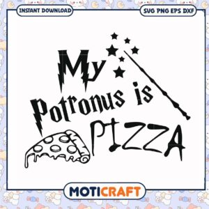 My potronus is pizza svg