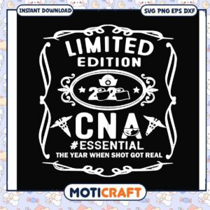 Limited edition 2020 cna essential the year when shit got real svg