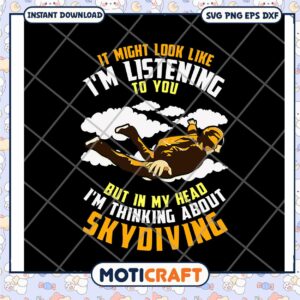 It might look like im listening to you svg