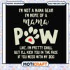 Im not a mama bear im more of a mama pow svg, power of the dog synopsis​ svg