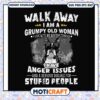 I am a grumpy old woman I have anger issues svg, boston terrier svg, funny svg