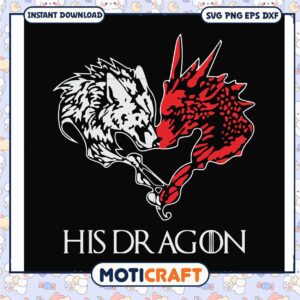His dragon heart svg, trending svg, red dragon​ svg, the white wolf​ svg