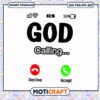 God a calling decline accept svg, god svg, trending quotes svg
