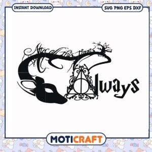 Giraffe atter all this time svg, always​ svg, harry potter 1​ svg