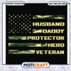 Funny husband daddy brother uncle protector hero svg, american flag veteran​ svg