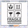 Fragile please handle with care svg, funny quotes svg, symbol fragile​ svg
