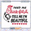 Feed me chick fil a tell me i'm beautiful svg, funny svg, thick fil a shirt svg 2 Feed me chick fil a tell me i'm beautiful svg, funny svg, thick fil a shirt svg