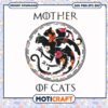 Design mother of the cats svg, mother's day​ svg, cat lover gifts​ svg
