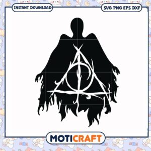 Deathy hallows shadowhunter svg, harry potter svg, hogwarts svg, trending svg