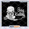 Busy kuitting sheep animal svg, Sheep Animal Svg, sheep svg