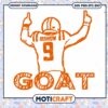 Burrow Goat Tiger number 9 Svg, Burrow Goat Svg, Sport Svg 1 Burrow Goat Tiger number 9 Svg, Burrow Goat Svg, Sport Svg