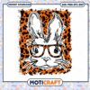 Bunny face glasses Leopard svg, easter bunny pictures​ svg