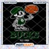 Bucks Basketball skeleton baby svg, basketball svg, sport svg