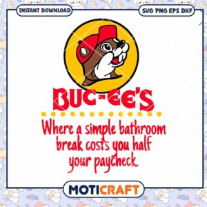 Buc ee's Beaver Where a simple bathroom svg, Buc ee's Beaver Svg