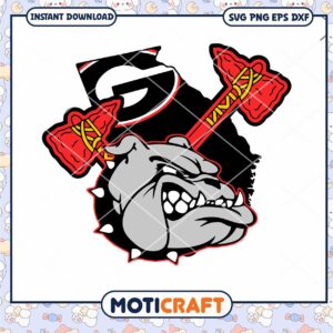 Braves Bulldogs Georgia Champions UGA Svg, Bulldogs Svg, Sport Svg