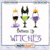 Bottoms up witches svg, disney wicked witch svg​, funny quotes svg
