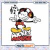 Vintage Mickey Mouse SVG Fun Music Design Download