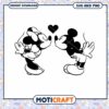 Vintage Mickey and Minnie Love SVG Cut File Download 1 Vintage Mickey and Minnie Love SVG Cut File Download