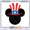 Uncle Sam Hat Mickey Mouse SVG Downloadable Design File 2 Uncle Sam Hat Mickey Mouse SVG Downloadable Design File