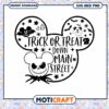 Trick or Treat Halloween SVG Design for Festive Fun