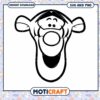 Tigger Cartoon Character SVG Cut File for Crafts Download 2 Tigger Cartoon Character SVG Cut File for Crafts Download