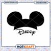 SVG Mickey Mouse Daddy Silhouette for Instant Download 2 SVG Mickey Mouse Daddy Silhouette for Instant Download