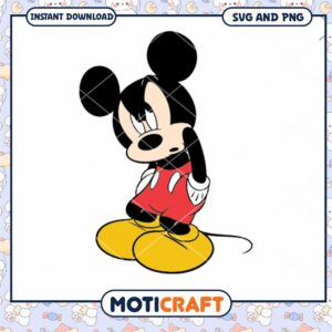SVG Download Cute Cartoon Mouse Character Design File