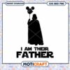 Star Wars Father with Mickey Balloon SVG Instant Download 2 Star Wars Father with Mickey Balloon SVG Instant Download