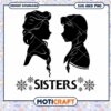 Sisters Silhouette SVG Bundle for Crafting and Décor 2 Sisters Silhouette SVG Bundle for Crafting and Décor