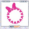 Pink Bow and Mouse Head SVG for Fun Craft Projects 2 Pink Bow and Mouse Head SVG for Fun Craft Projects