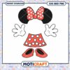 Minnie Mouse SVG Cute Polka Dot Dress for Crafting Fun