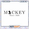 Mickey Mouse Vintage SVG Design Download Since 1928