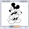 Mickey Mouse SVG Vector Art for Instant Download Design