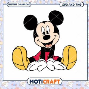 Mickey Mouse SVG File for Creative Projects Download Now