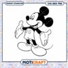 Mickey Mouse SVG File for Creative Projects and Crafts