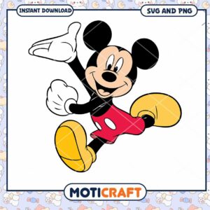 Mickey Mouse SVG Download for Fun DIY Projects