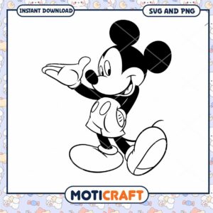 Mickey Mouse SVG Download for Creative Projects