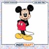 Mickey Mouse SVG Cute Character for Instant Download Design