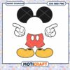 Mickey Mouse SVG Cut File for Crafting and Design Use