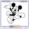 Mickey Mouse SVG Clipart for Fun Instant Download Design