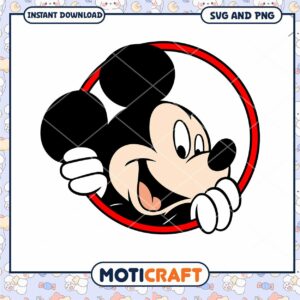 Mickey Mouse SVG Clipart for Fun Craft Projects Download