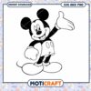 Mickey Mouse SVG Clipart for Fun Craft Projects
