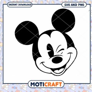 Mickey Mouse SVG Clipart for DIY Crafts and Projects
