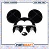 Mickey Mouse Sunglasses SVG Design for Creative Projects